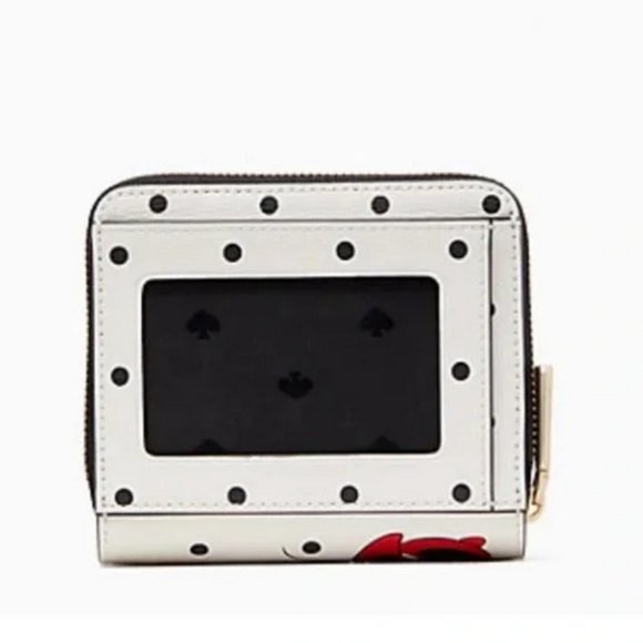 Disney x Kate Spade New York Minnie Mouse Small Zip Around Wallet - Retail $149 - Picture 3 of 3